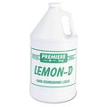 Kess Lemon-D Dishwashing Liquid, Lemon, 1 gal, Bottle, PK4 KES LEMON-D